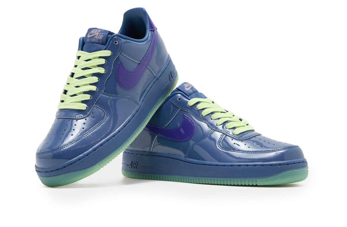 Nike Air Force 1 Low Patent Pack Mystic Navy