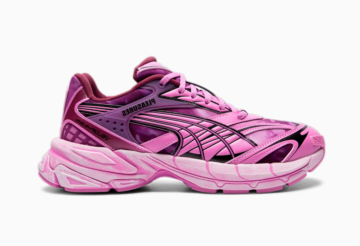 Pleasures x Puma Velophasis Overdye "Grape Vine"