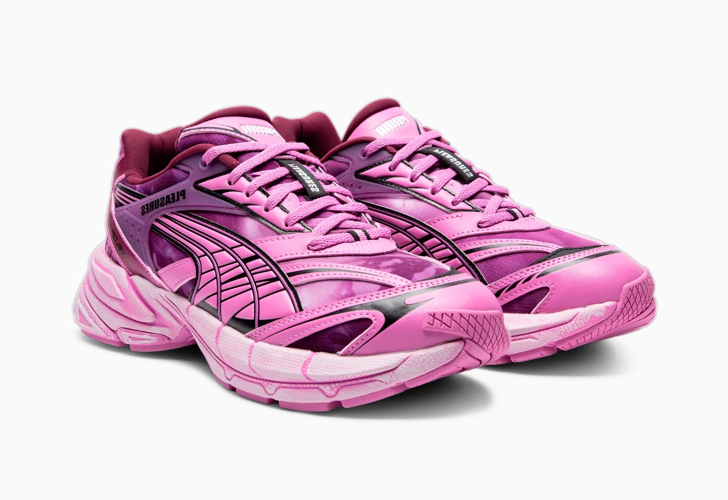 Pleasures x Puma Velophasis Overdye "Grape Vine"