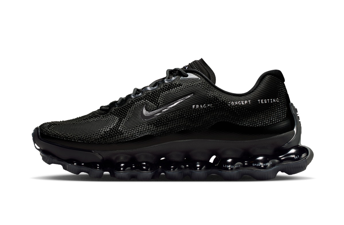 Fragment x Nike Air Liquid Max Black