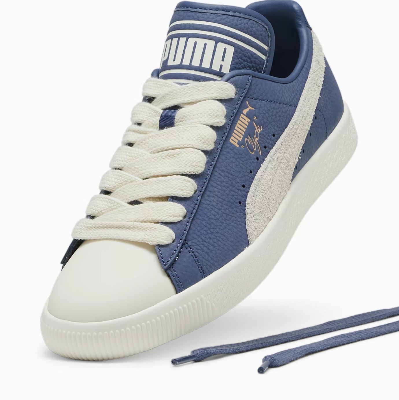 Rhuigi x Puma Clyde "Inky Blue"