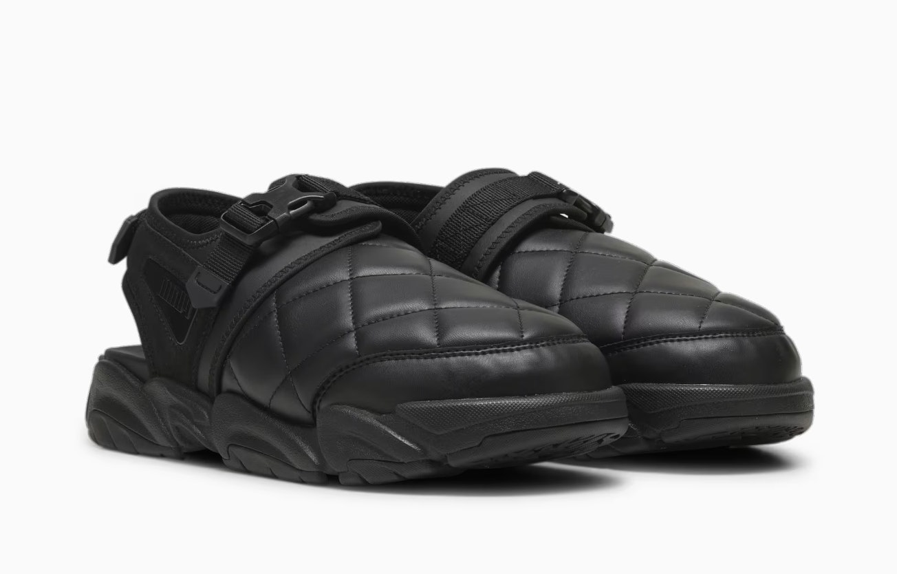 Pleasures x Puma TS-01 Quilt Sandals "Puma Black" Pleasures x Puma TS-01 Quilt Sandals "Puma Black"