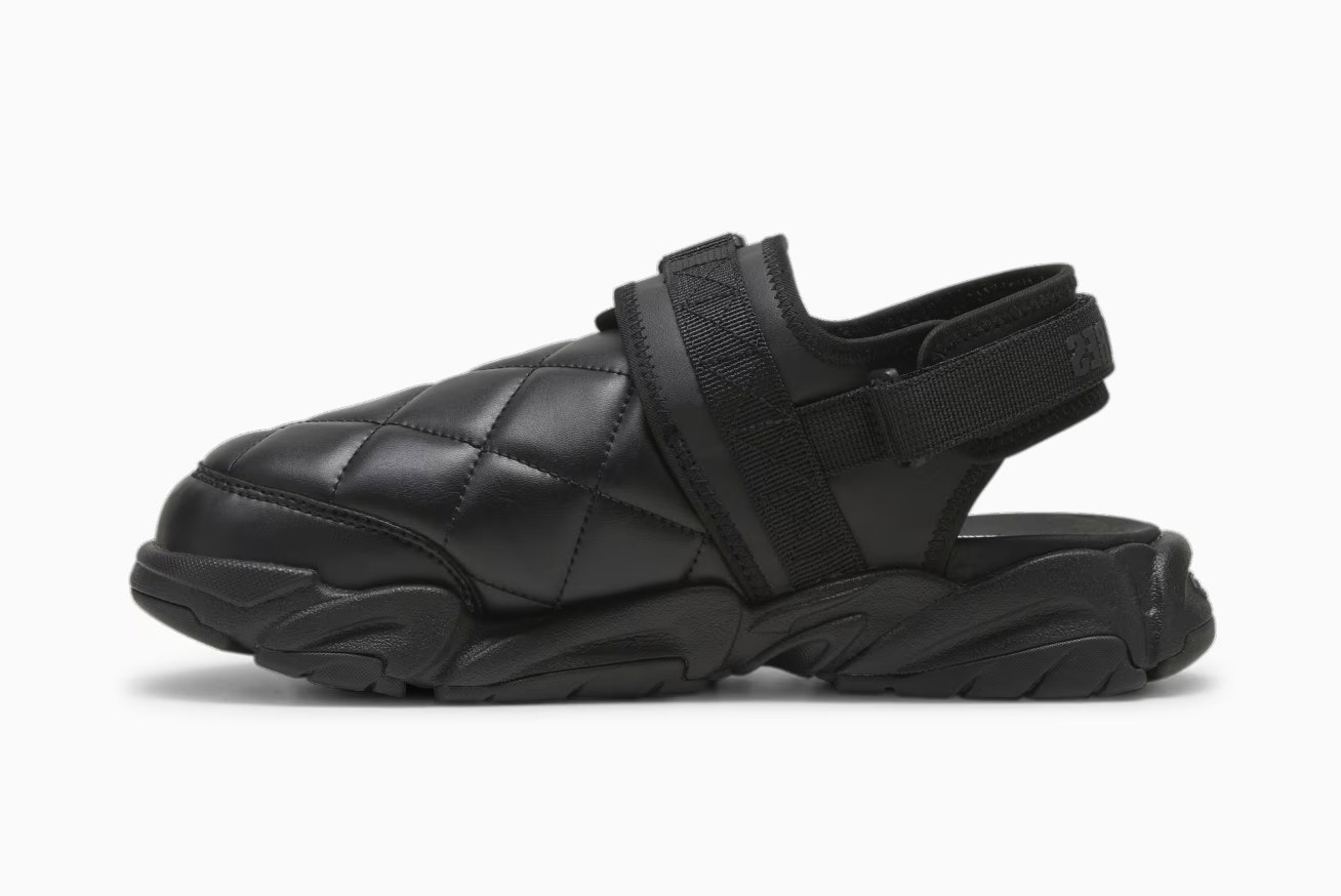 Pleasures x Puma TS-01 Quilt Sandals "Puma Black" Pleasures x Puma TS-01 Quilt Sandals "Puma Black"