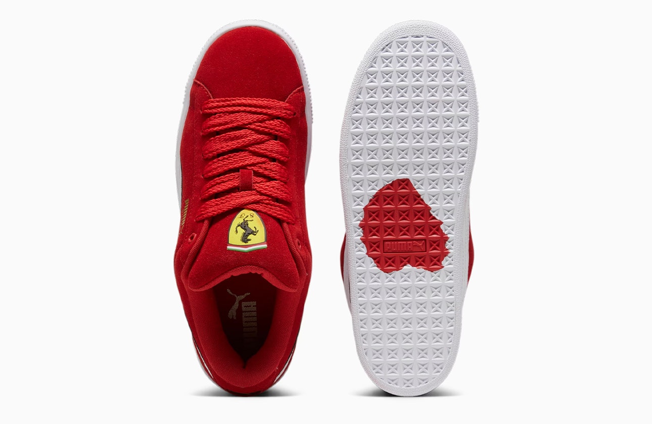 Ferrari x Puma Suede XL "Rosso Corsa"