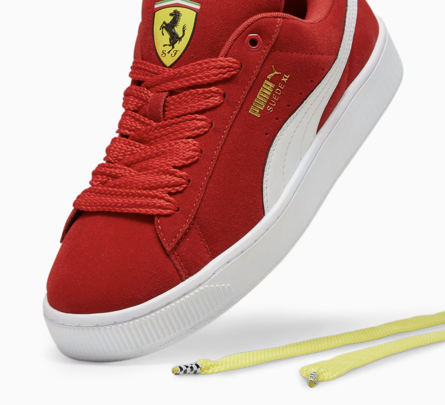 Ferrari x Puma Suede XL "Rosso Corsa"