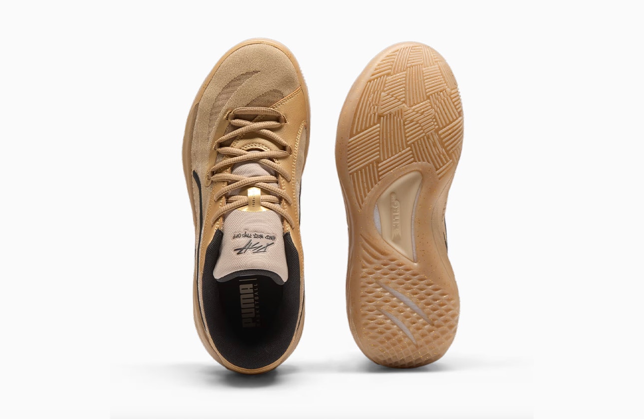 Dennis Schröder x Puma All-Pro NITRO "Puma Gold"