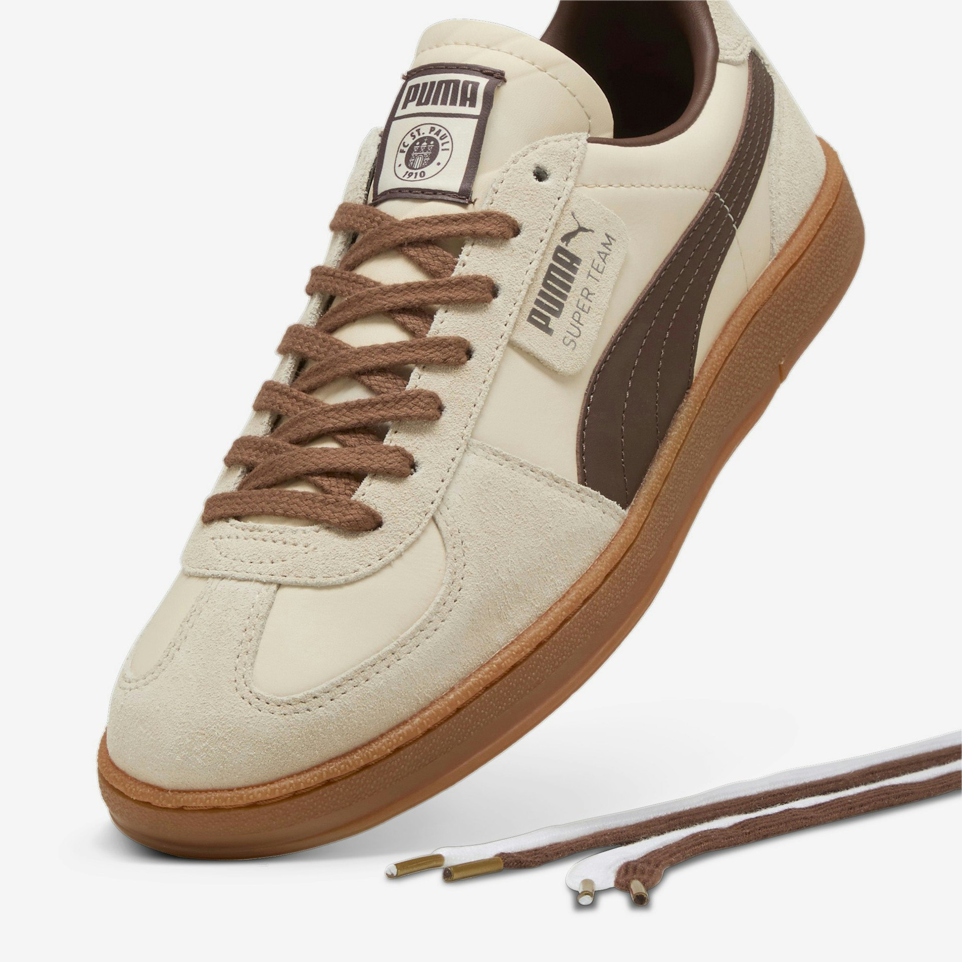 FC St. Pauli x Puma Super Team "Espresso Brown" FC St. Pauli x Puma Super Team "Espresso Brown"