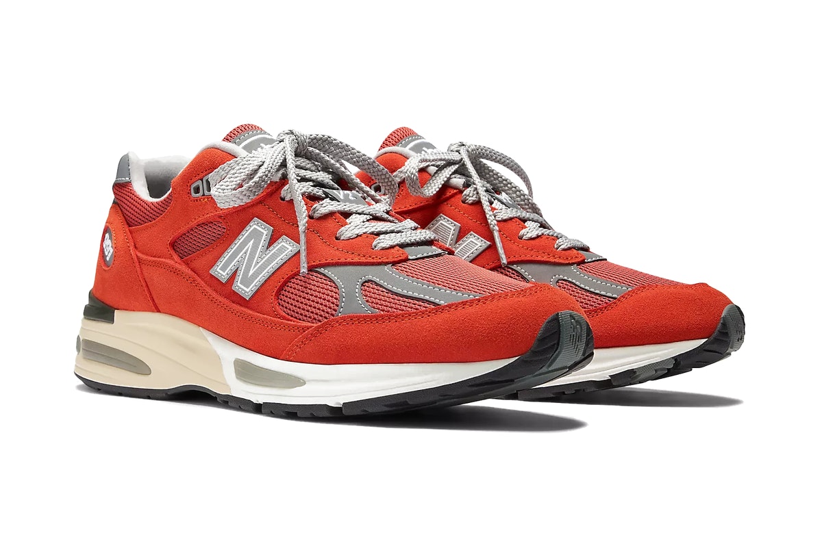 New Balance 991v2 Made in UK Grenadine