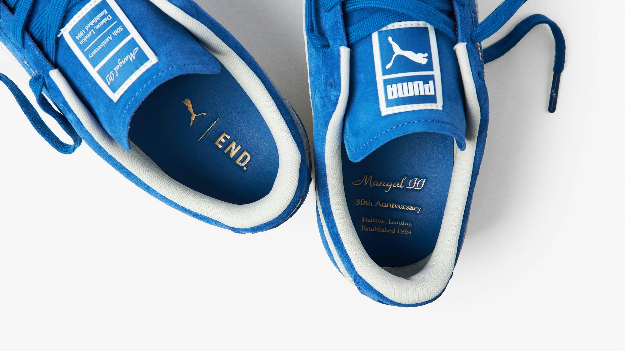 END. x Puma Mangal ll Suede "Clyde Royal"