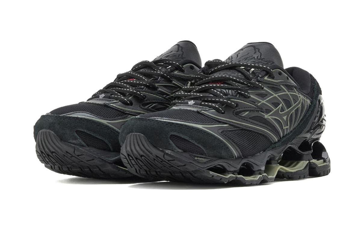 Maharishi x Mizuno SL Wave Prophecy Black