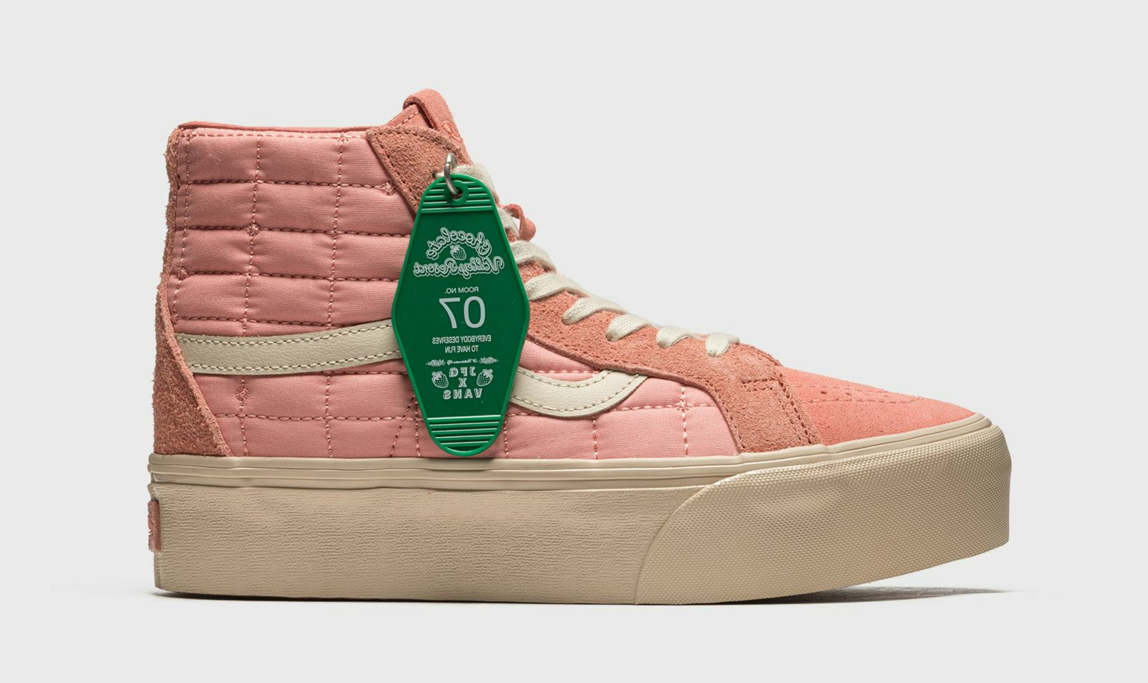 Joe Freshgoods x Vans SK8-Hi Reissue Platform LX "Coral Pink" Joe Freshgoods x Vans SK8-Hi Reissue Platform LX "Coral Pink"