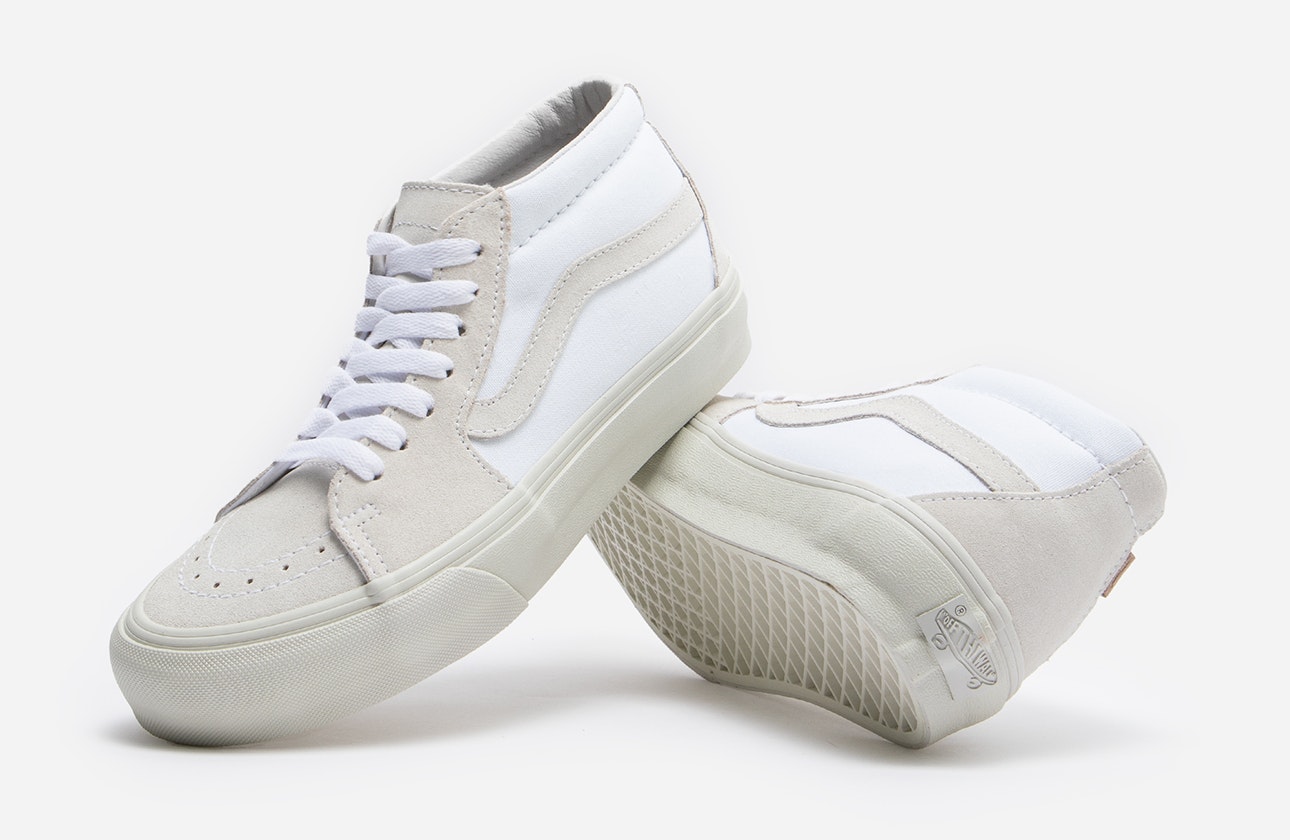 JJJJound x Vans Sk8-Mid LX "True White"