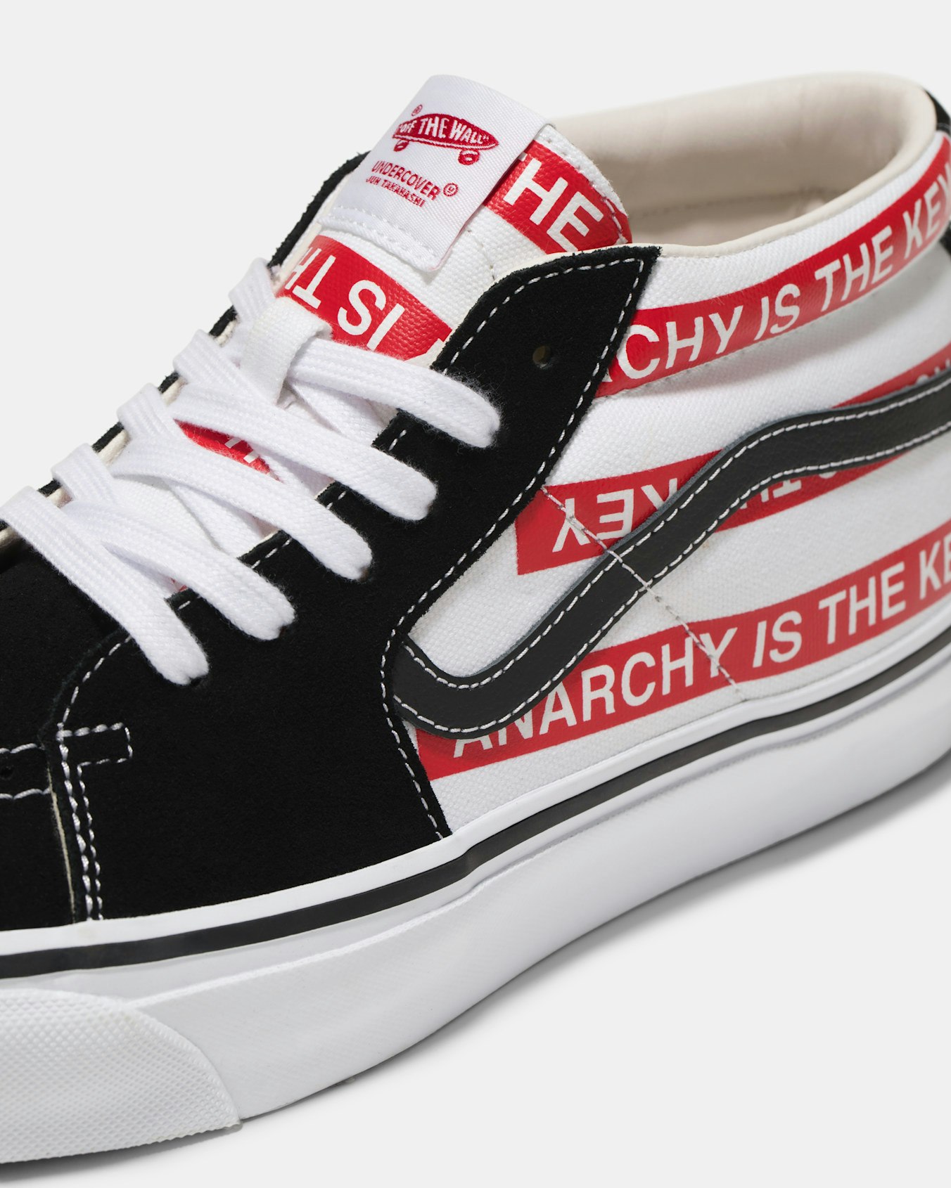 Undercover x Vans SK8-Mid "Anarchy is the Key" (Red)
