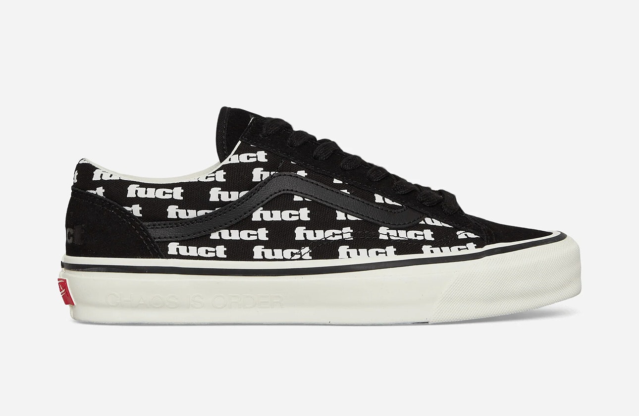 Fuct x Slam Jam x Vans Old Skool Reissue 36 "Black"