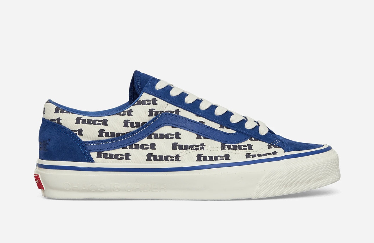 Fuct x Slam Jam x Vans Old Skool Reissue 36 "True Blue"