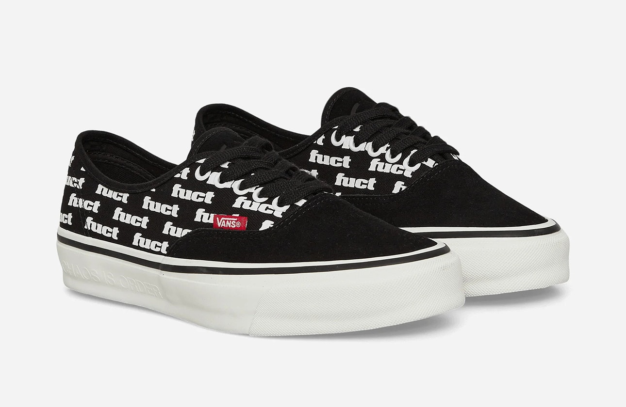 Fuct x Slam Jam x Vans Authentic Reissue 44 "Black" Fuct x Slam Jam x Vans Authentic Reissue 44 "Black"