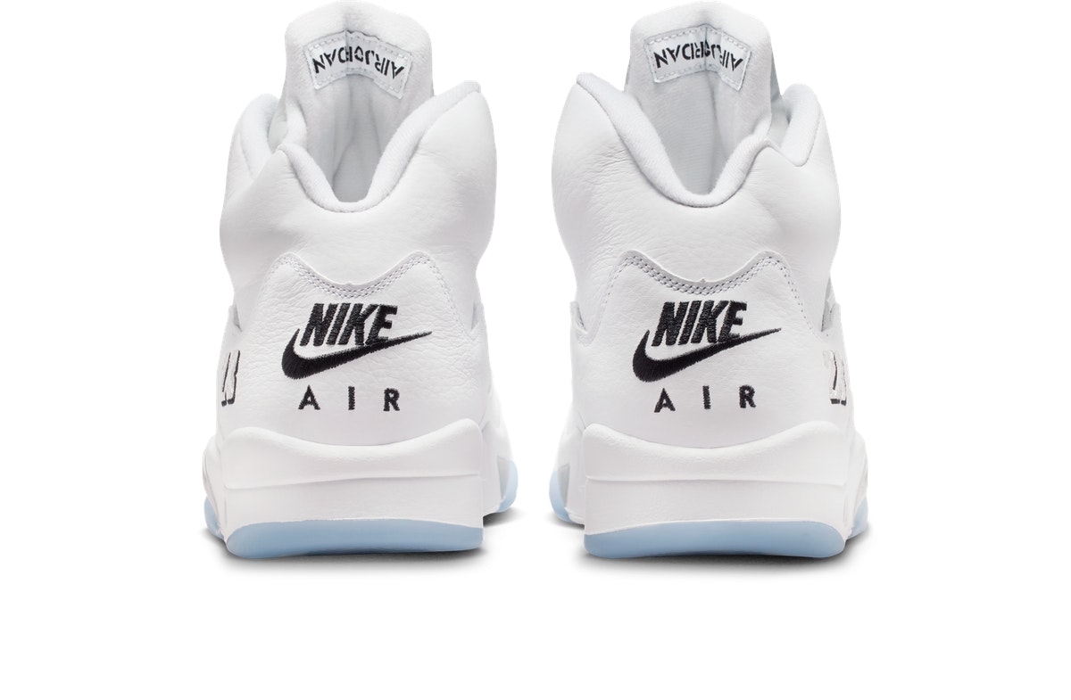 Nike Air Jordan 5 Retro White Metallic