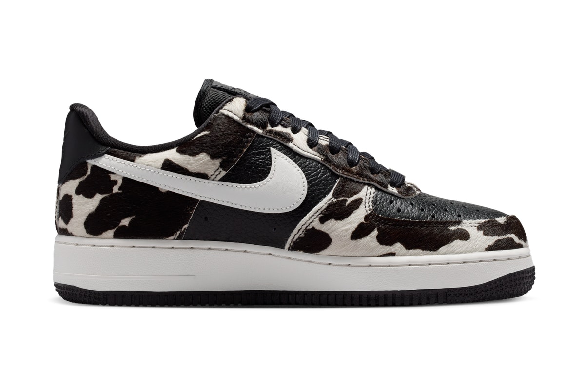 Nike Air Force 1 Low Cow Print Black Nike Air Force 1 Low Cow Print Black