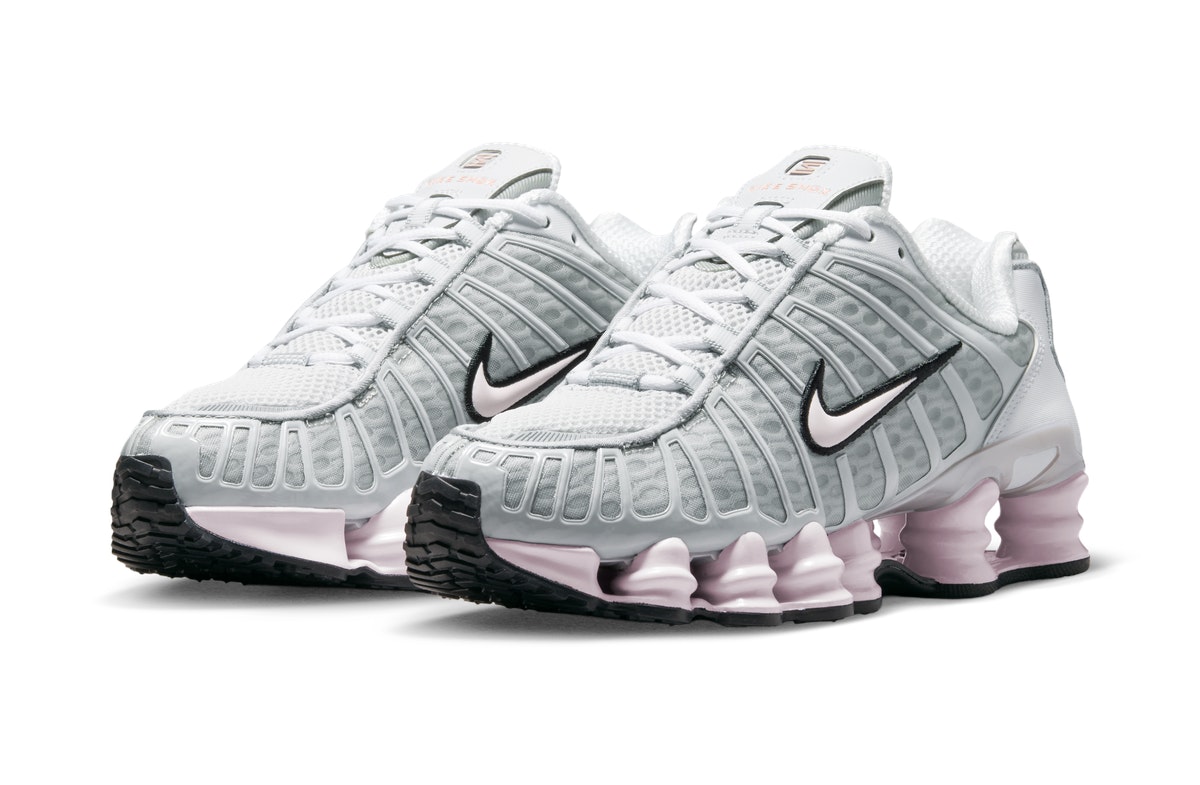 Nike Shox TL Neutral Grey Pearl Pink