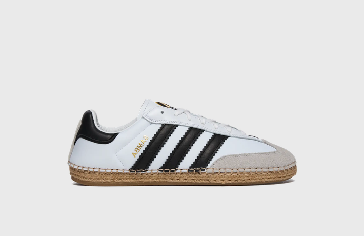 CLOT x adidas Samba Espadrille White