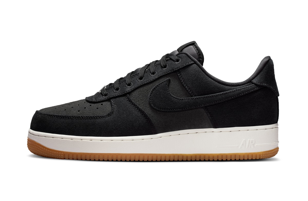 Nike Air Force 1 Low Black Canvas