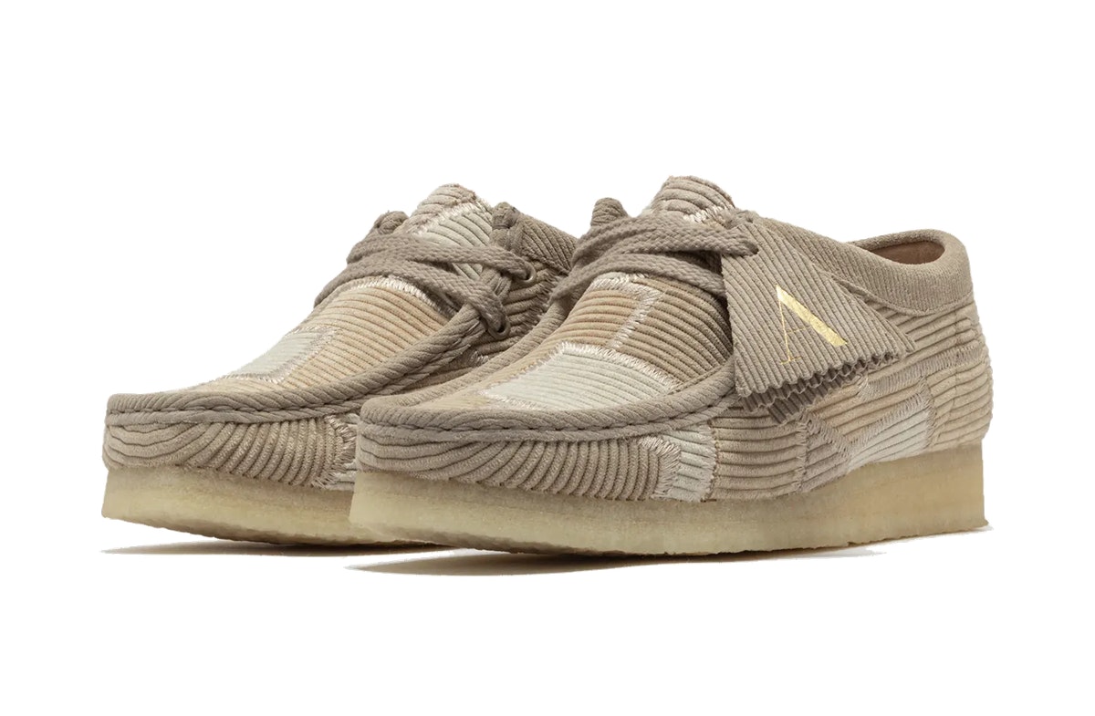 Aleali May x Clarks Wallabee Beige Combi
