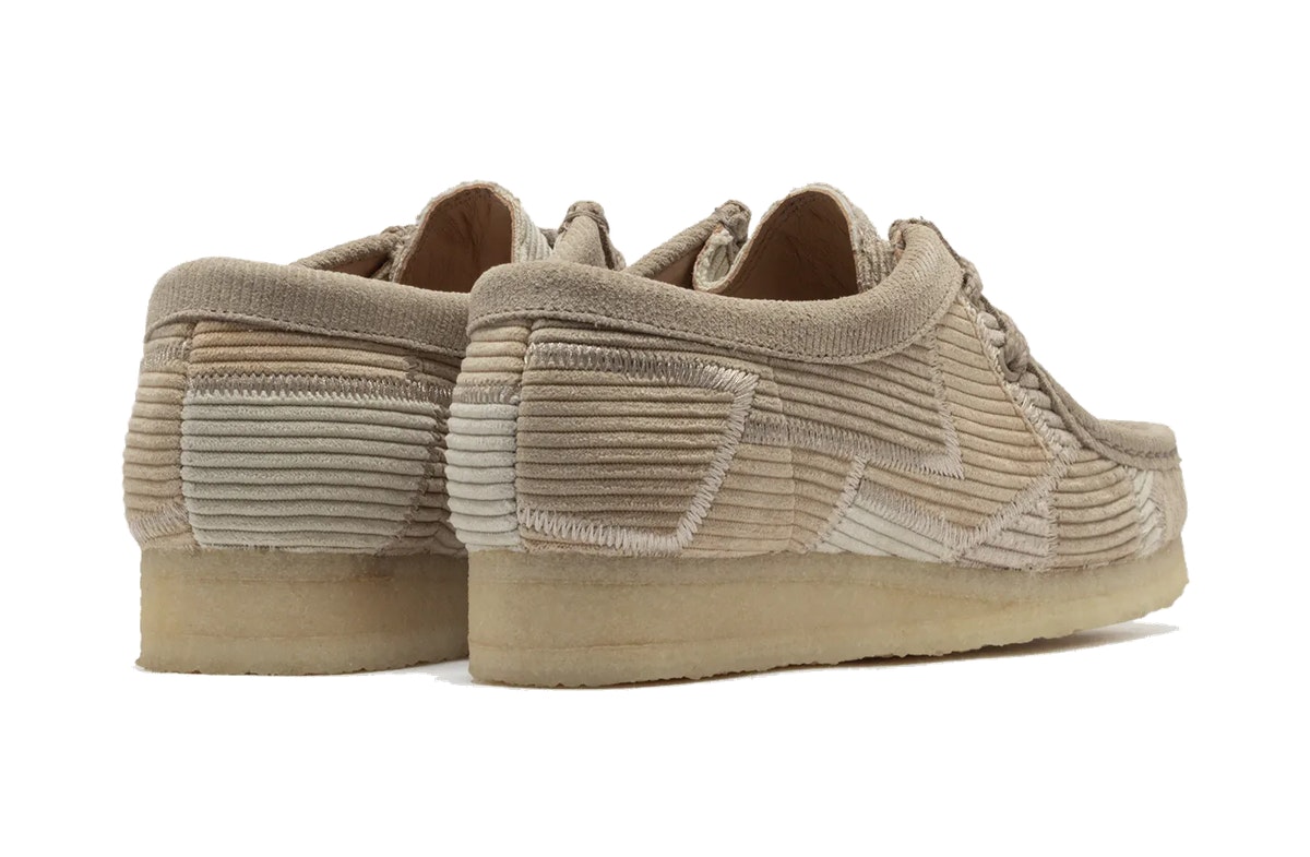 Aleali May x Clarks Wallabee Beige Combi