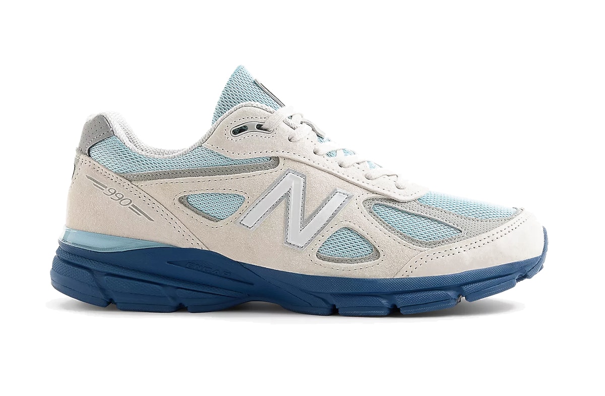 New Balance 990v4 Made in USA Moonbeam