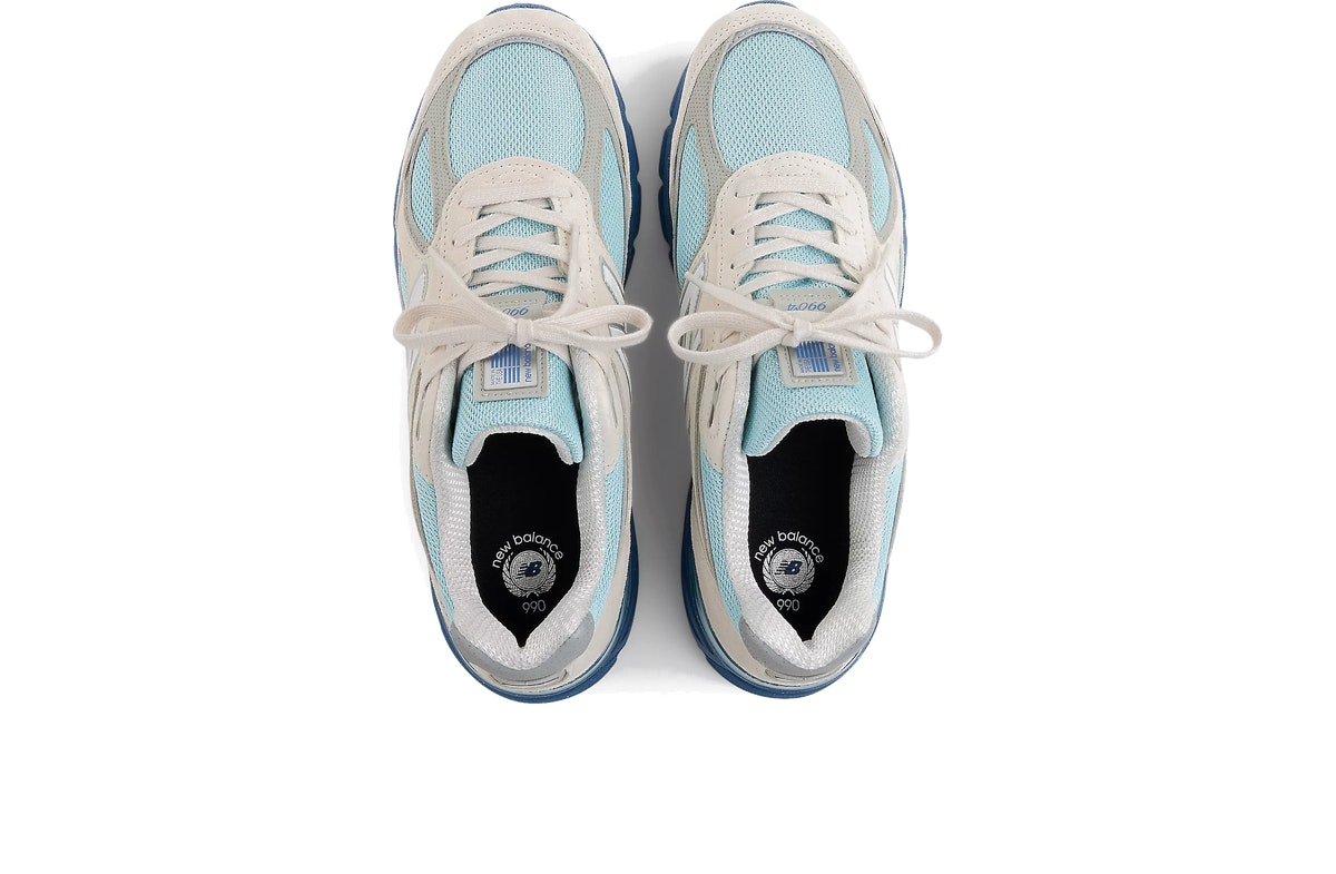 New Balance 990v4 Made in USA Moonbeam