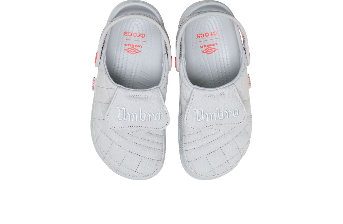 Umbro x Crocs Crafted Clog Bone Slate Grey