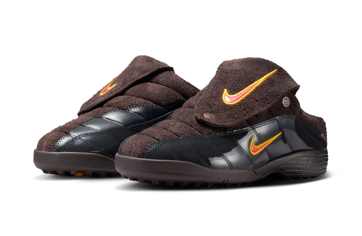 Kids Of Immigrants x Nike T90 Mule Velvet Brown