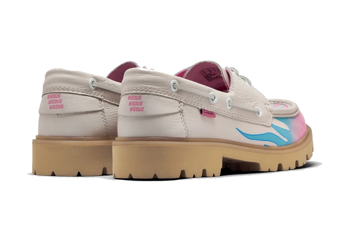 Bisous x Clarks Cleyhill Fire White Bisous x Clarks Cleyhill Fire White