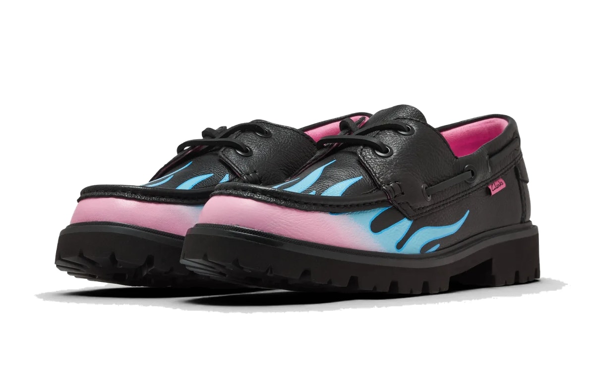 Bisous x Clarks Cleyhill Fire Black