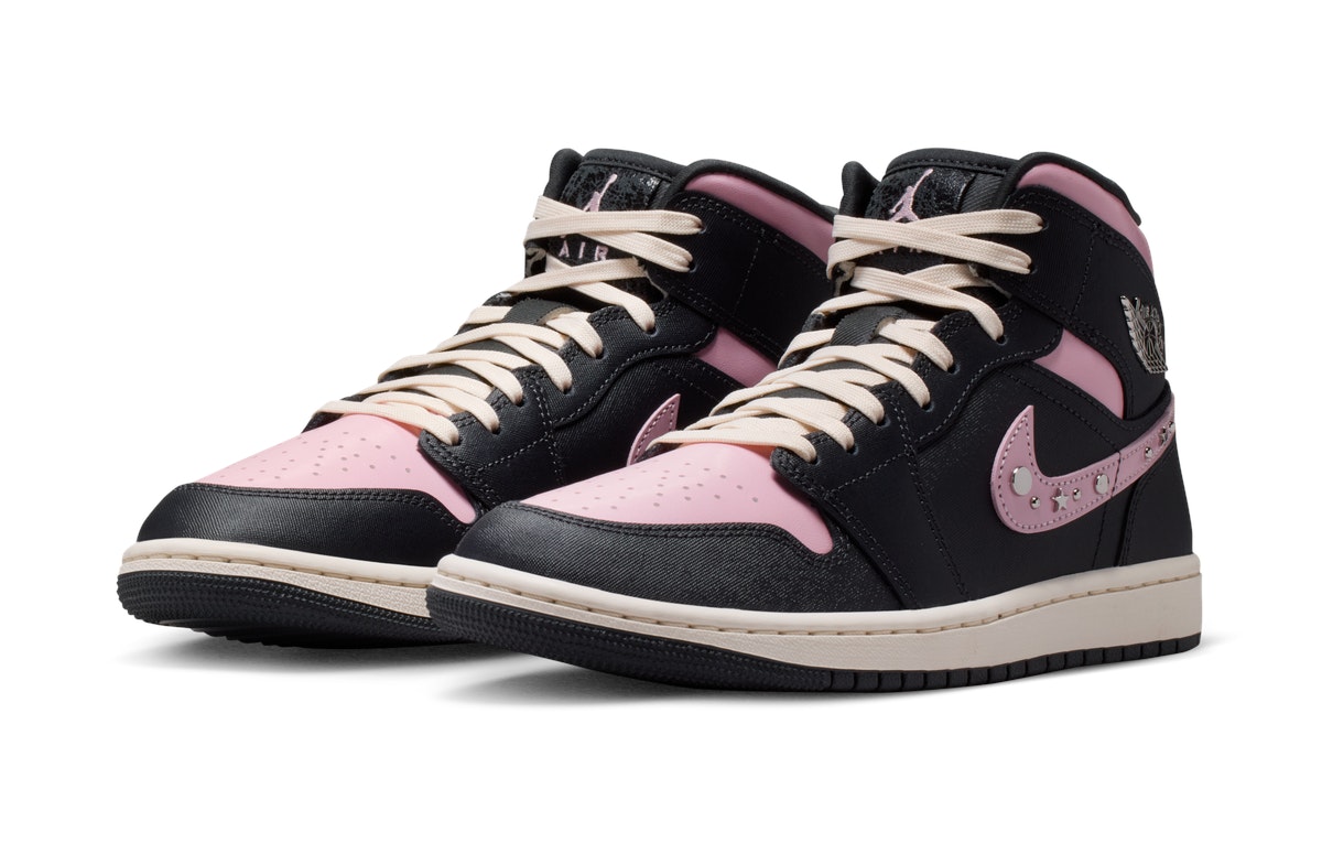 Nike Air Jordan 1 Mid Iced Carmine Nike Air Jordan 1 Mid Iced Carmine