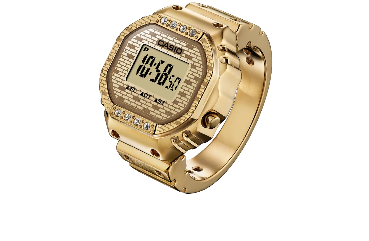 J Balvin x Casio Ring Watch CRW-001JB-9