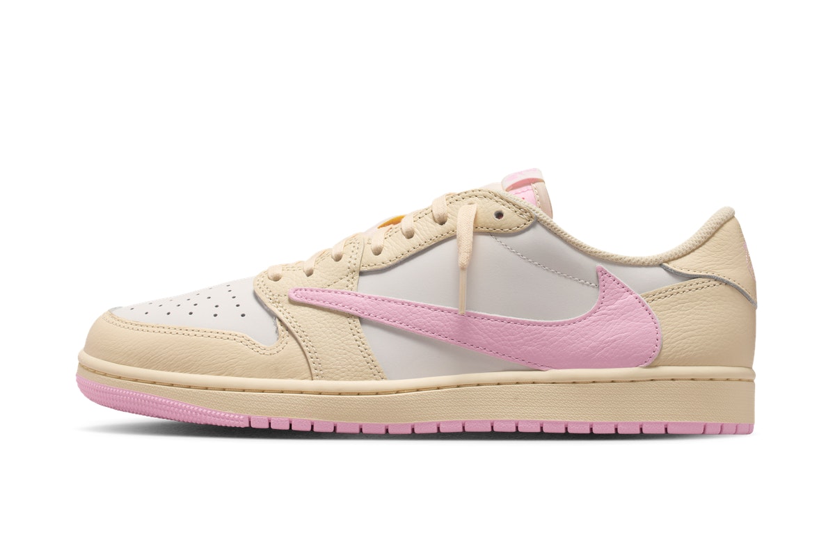 Travis Scott x Nike Air Jordan 1 Low Shy Pink
