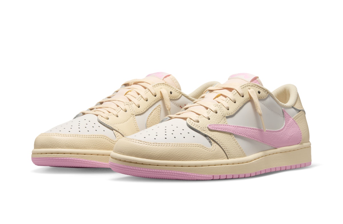 Travis Scott x Nike Air Jordan 1 Low Shy Pink