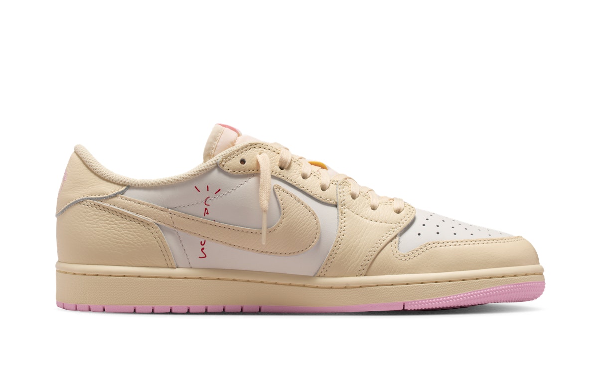 Travis Scott x Nike Air Jordan 1 Low Shy Pink