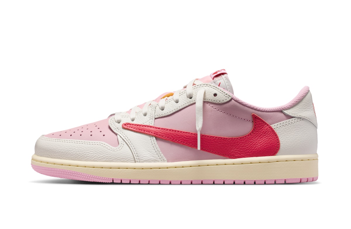 Travis Scott x Nike Air Jordan 1 Low Tropical Pink
