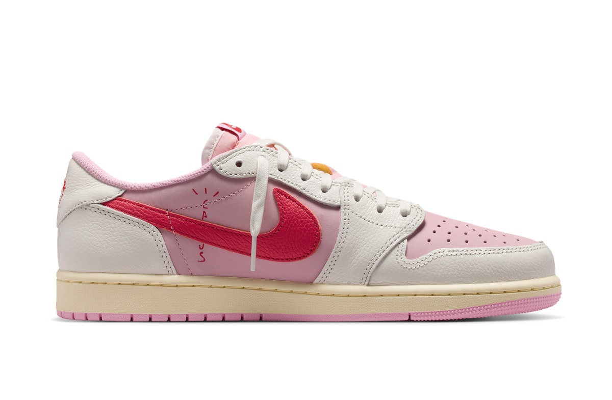 Travis Scott x Nike Air Jordan 1 Low Tropical Pink