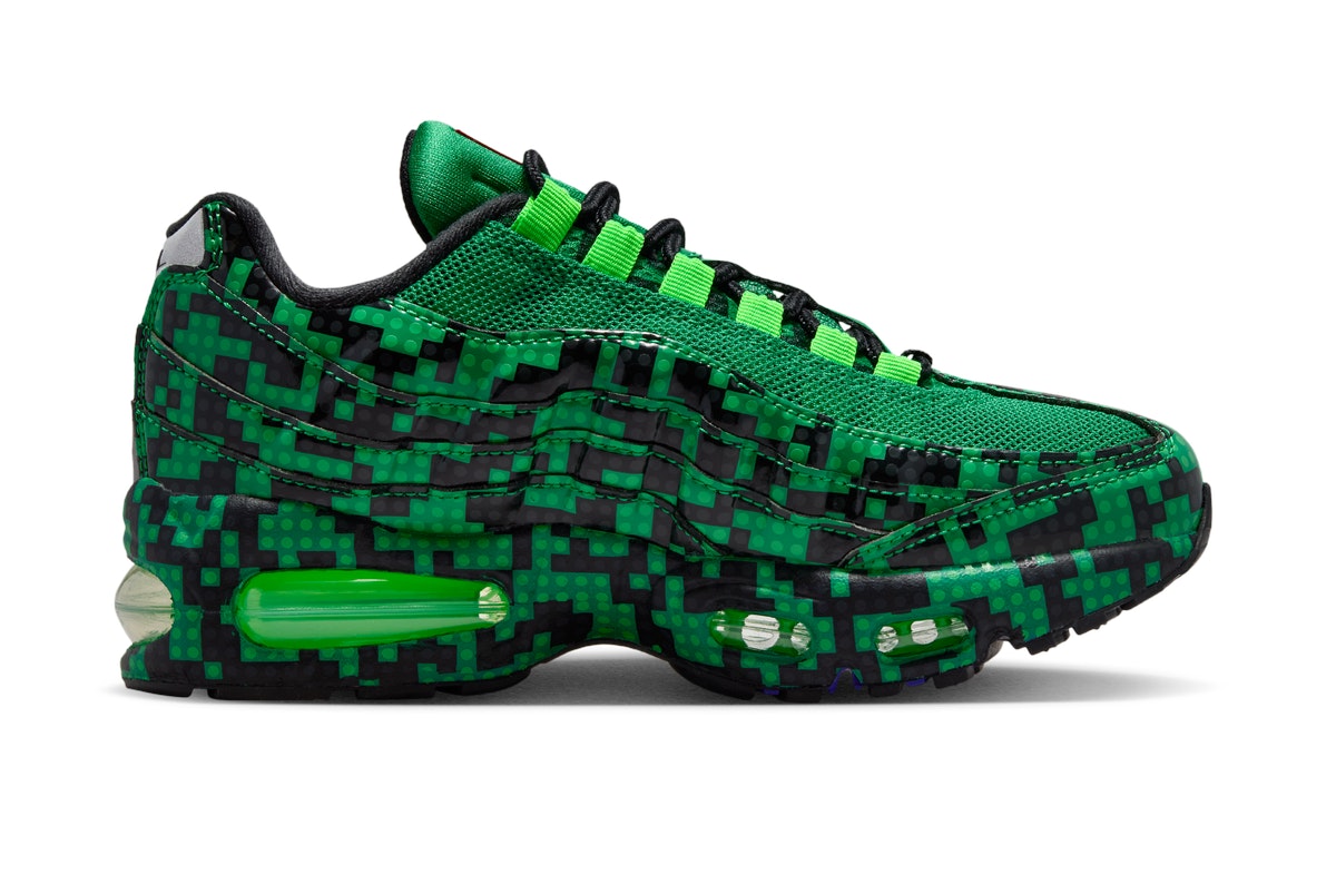 LEGO x Nike Air Max 95 Pixel Camo Lucky Green
