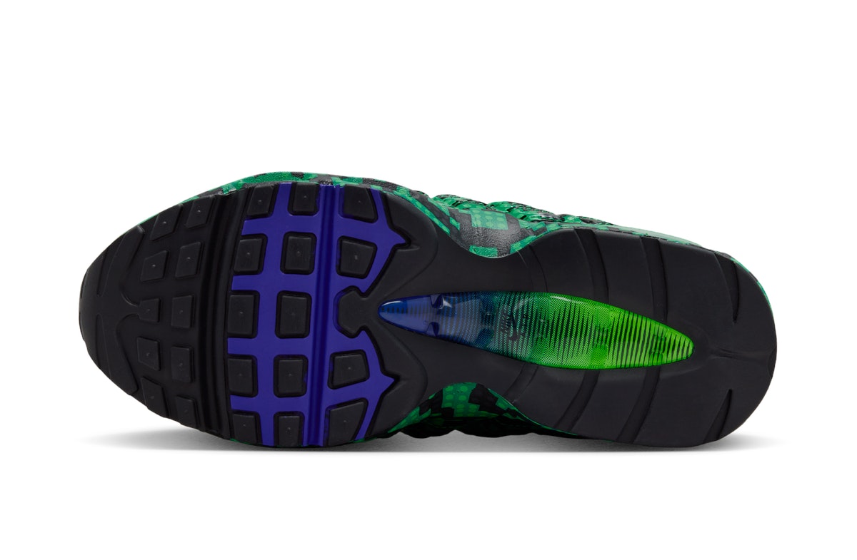 LEGO x Nike Air Max 95 Pixel Camo Lucky Green