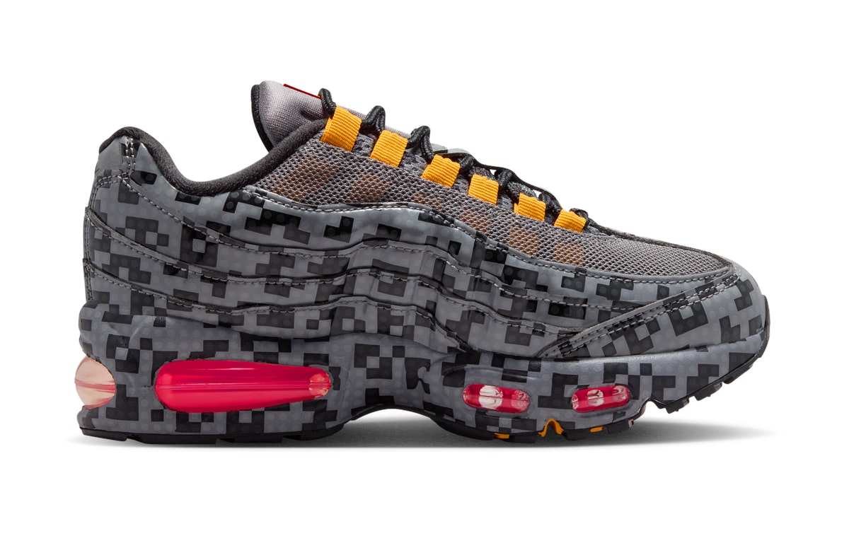 LEGO x Nike Air Max 95 Pixel Camo Smoke Grey