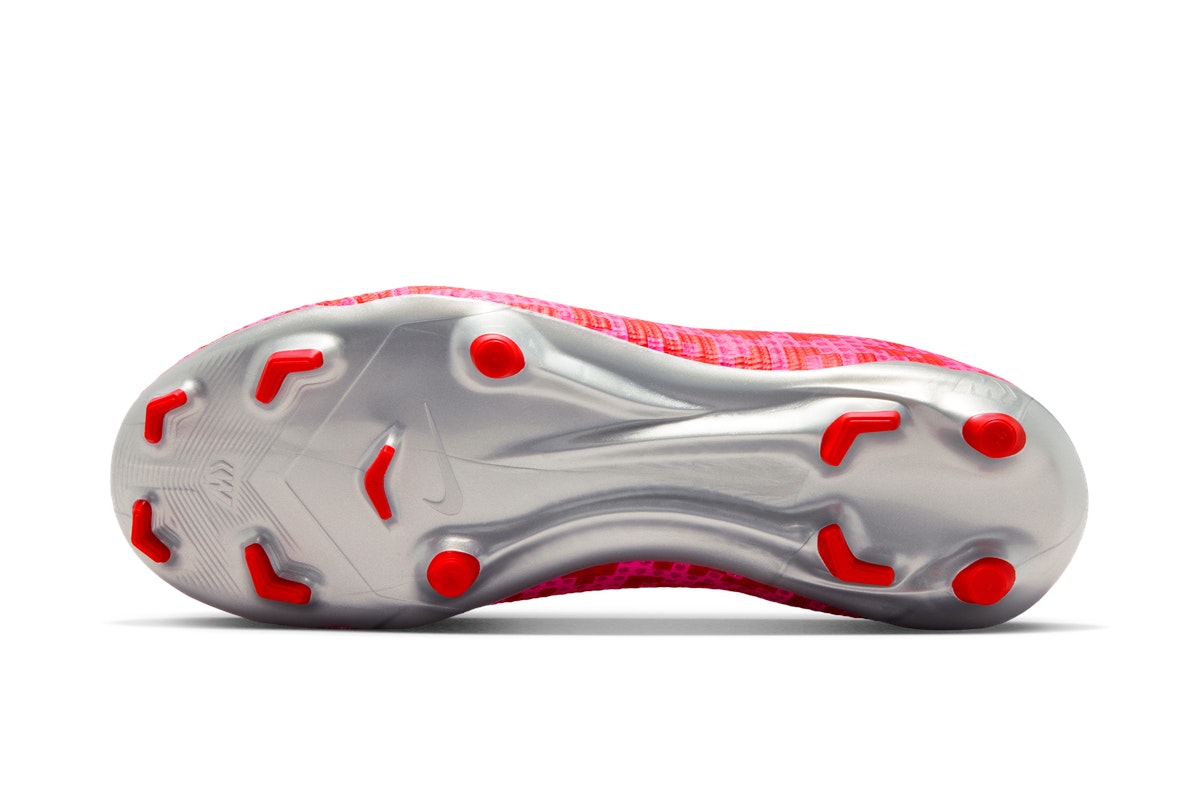 LEGO x Nike Jr. Mercurial Vapor Academy Pixel Camo Rush Red