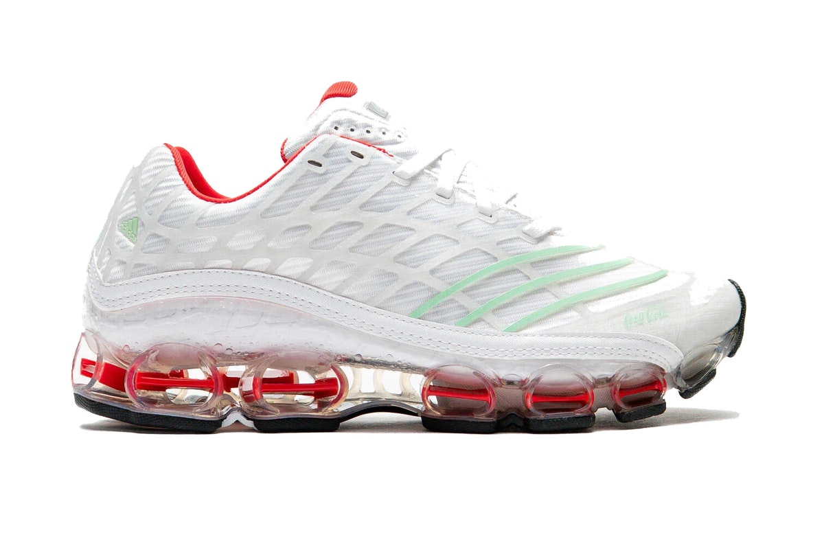 Coca-Cola x adidas Megaride F50 Silver Metallic