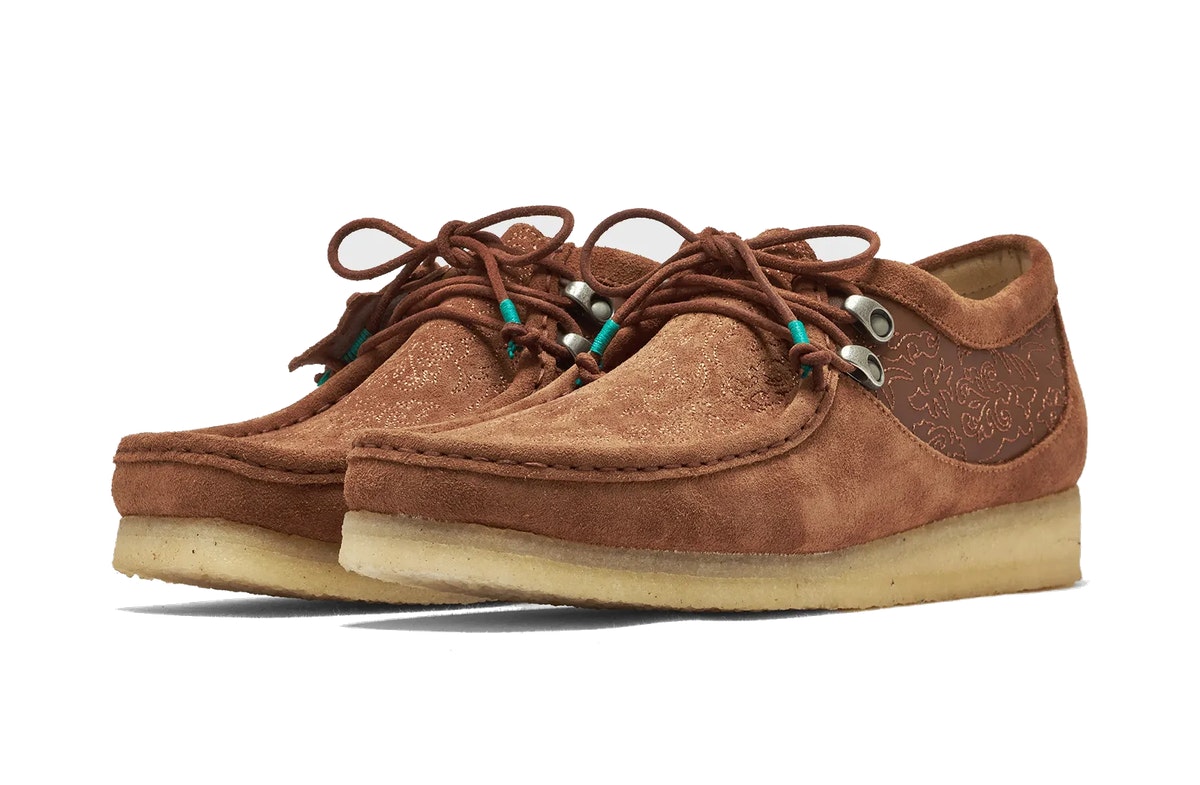 Andersson Bell x Clarks Wallabee Tan Embroidery