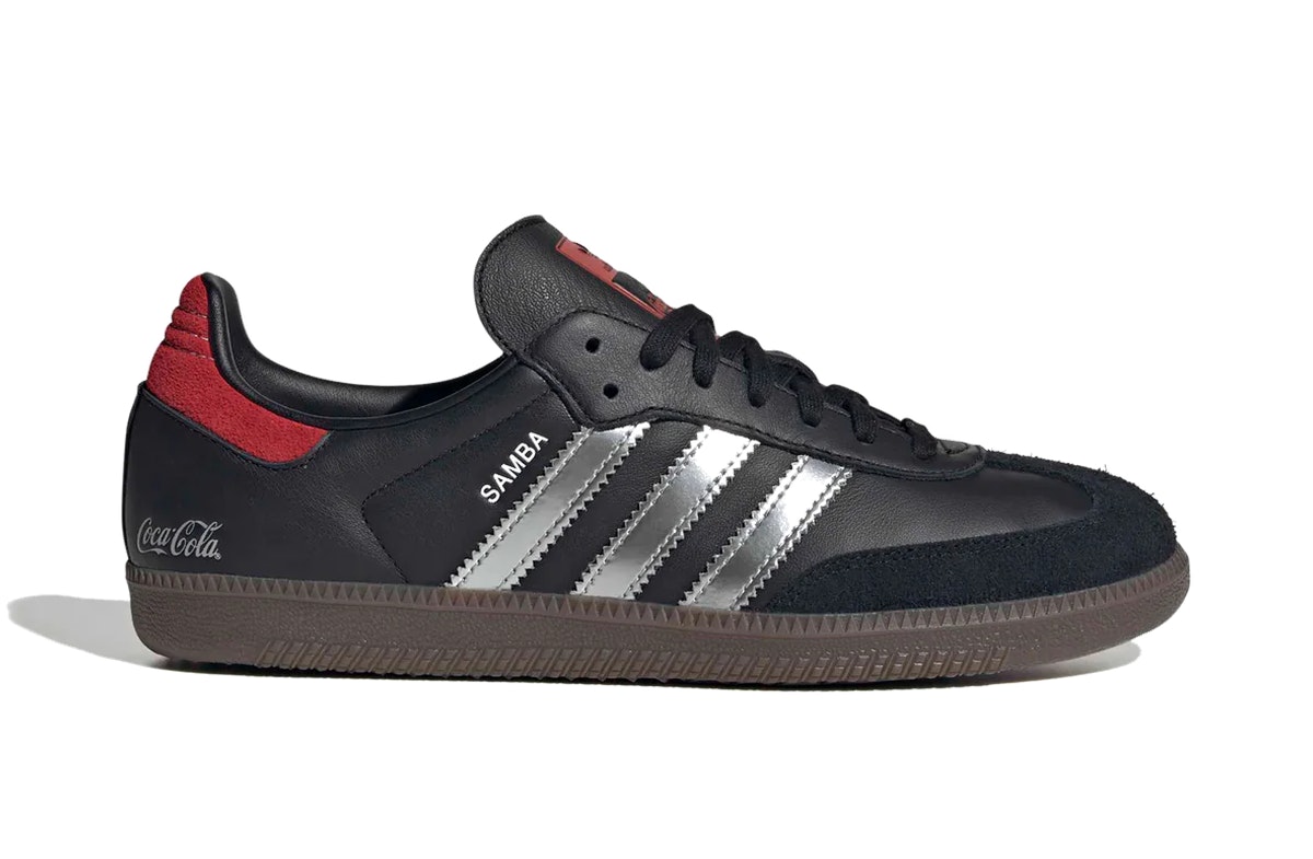 Coca-Cola x adidas Samba Black