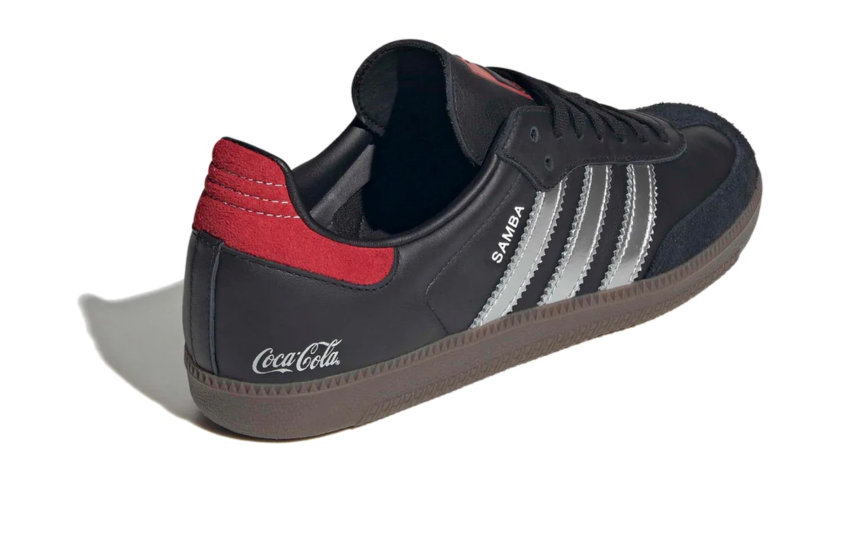 Coca-Cola x adidas Samba Black