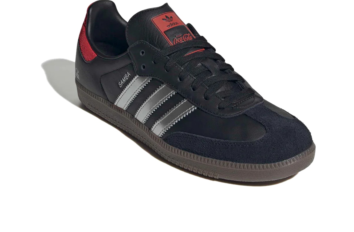 Coca-Cola x adidas Samba Black