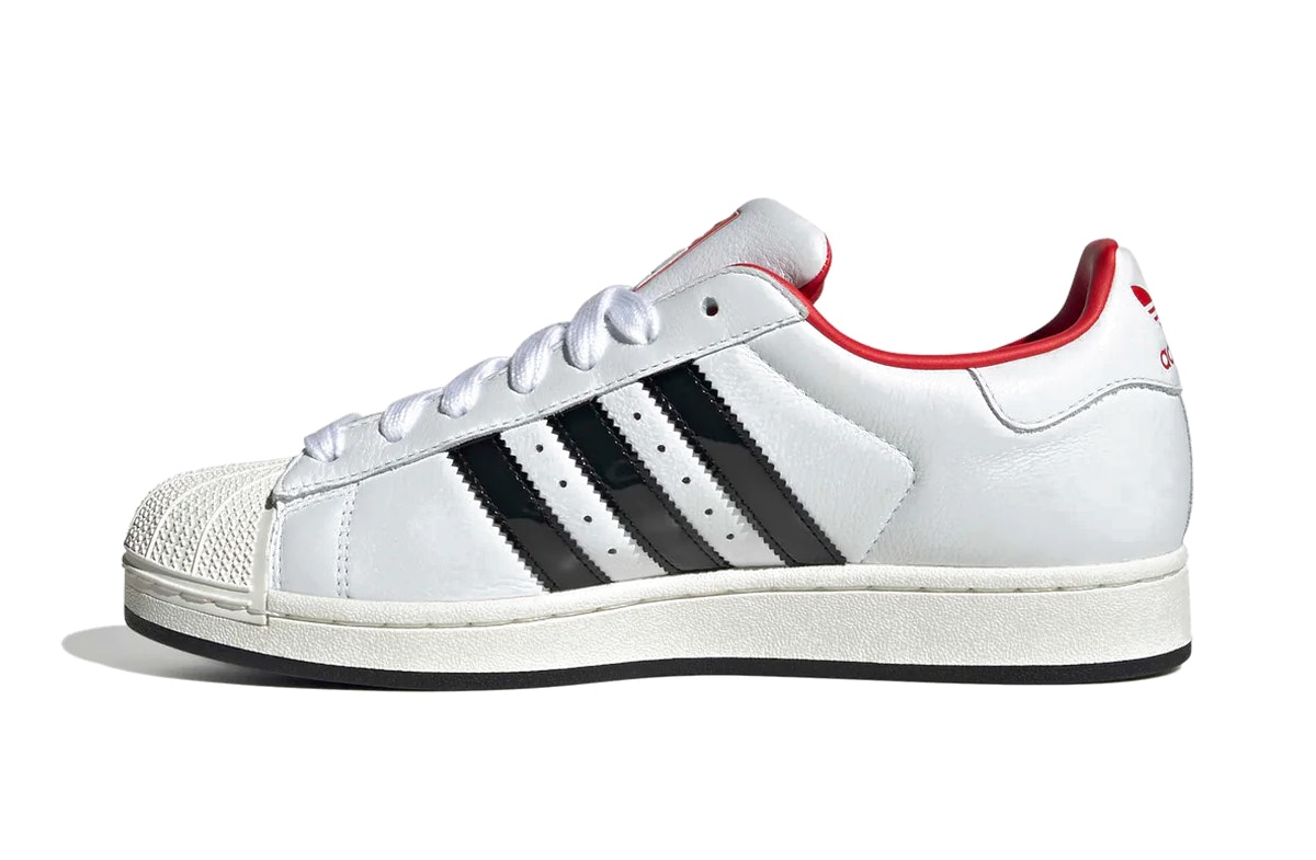 Coca-Cola x adidas Superstar II White Black